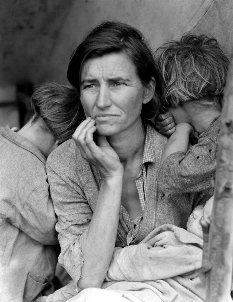 Photographs from the 1930’s by Dorothea Lange 